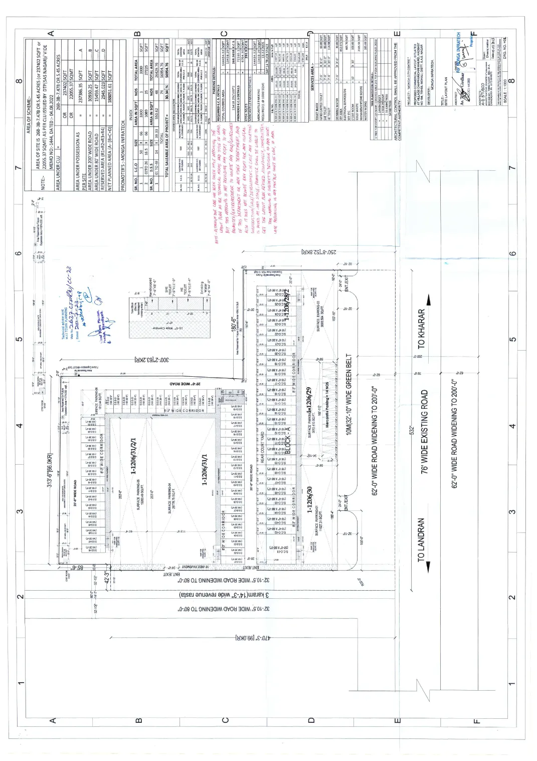 Layout Plan -- Monga Developers