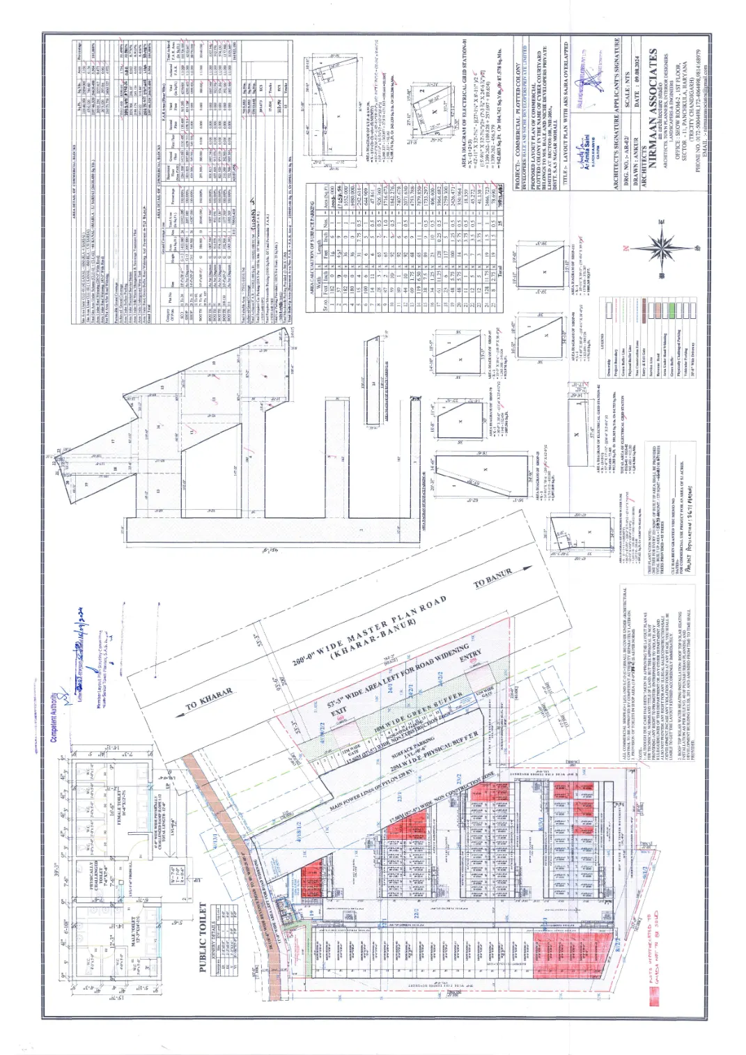 Layout Plan -- Hale and Niche