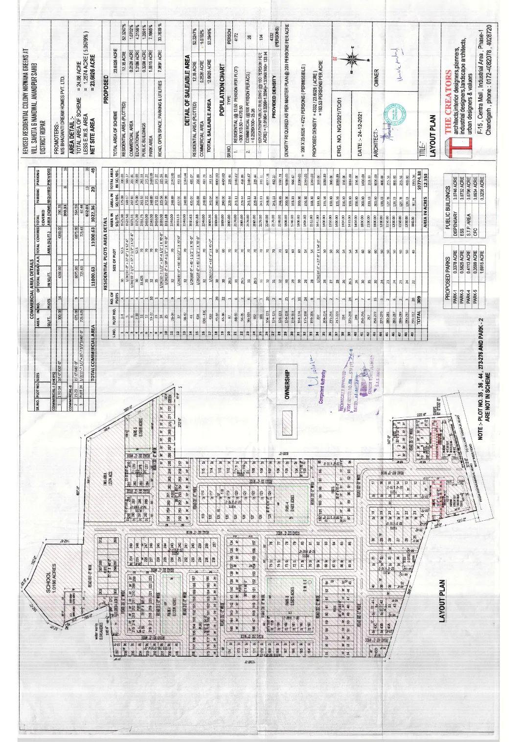 Layout Plan -- Nirwana Greens