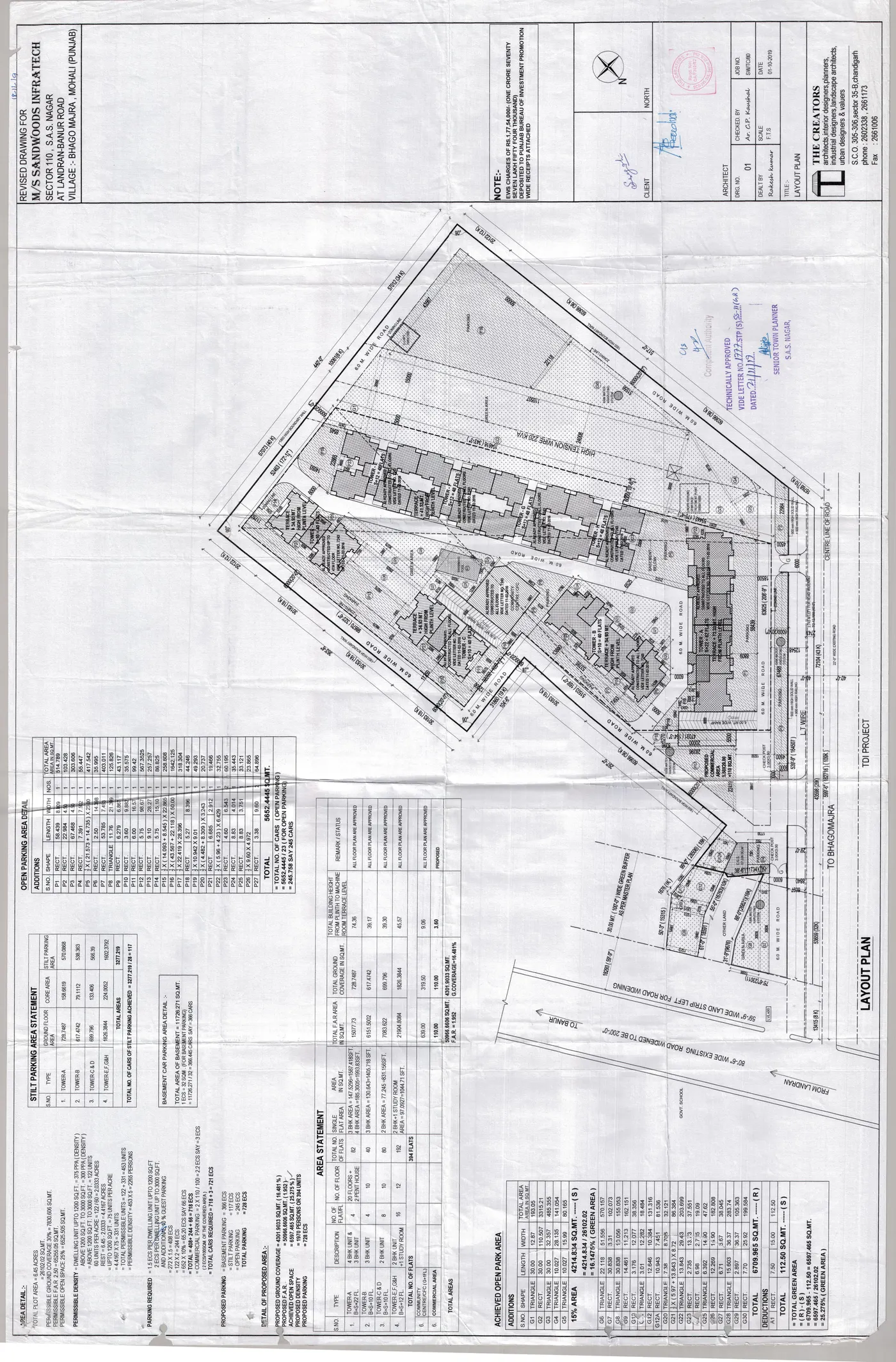 Layout Plan -- Sandwood