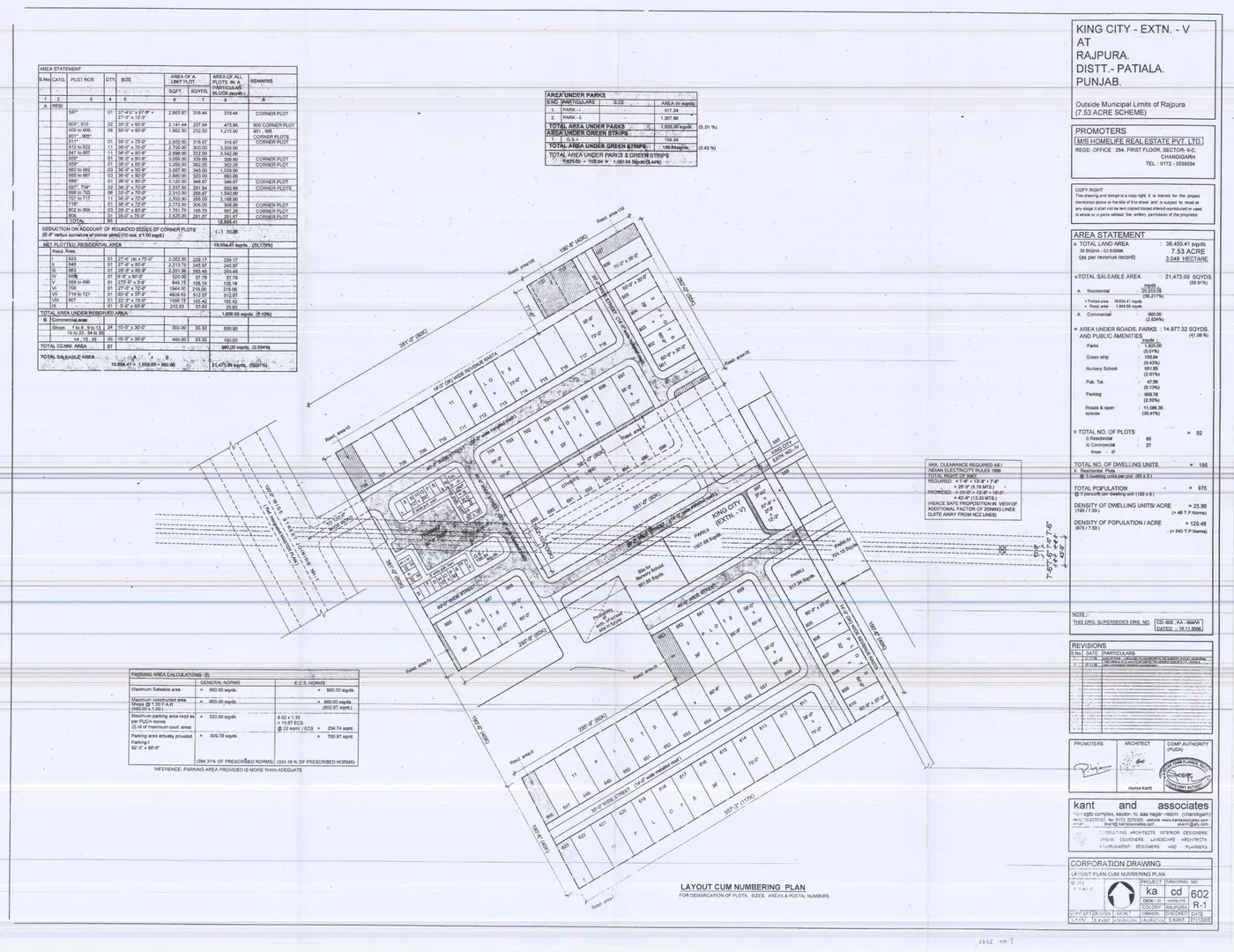 Layout Plan -- King City Ext-5