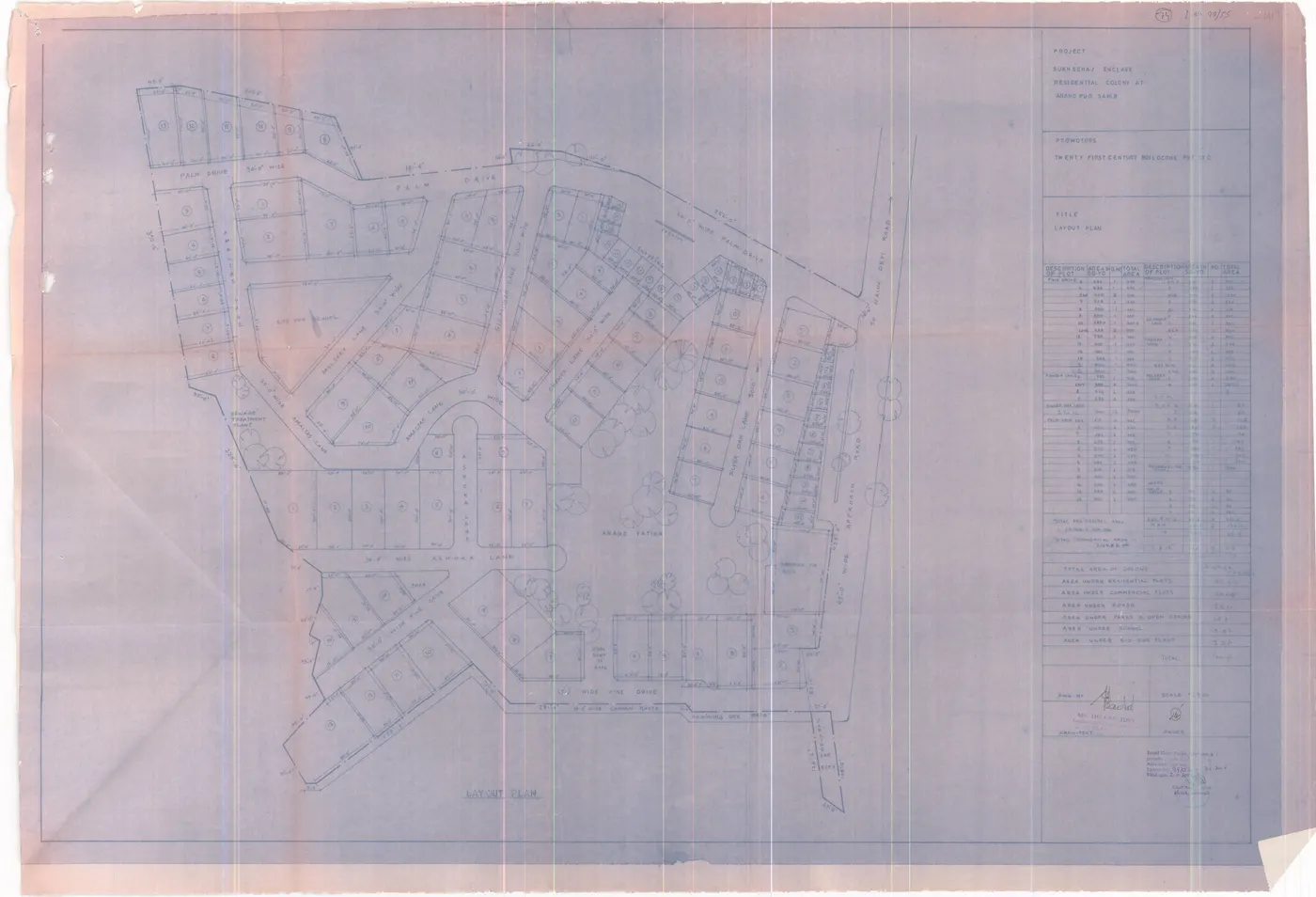 Layout Plan -- Sukh Sehaj Enclave