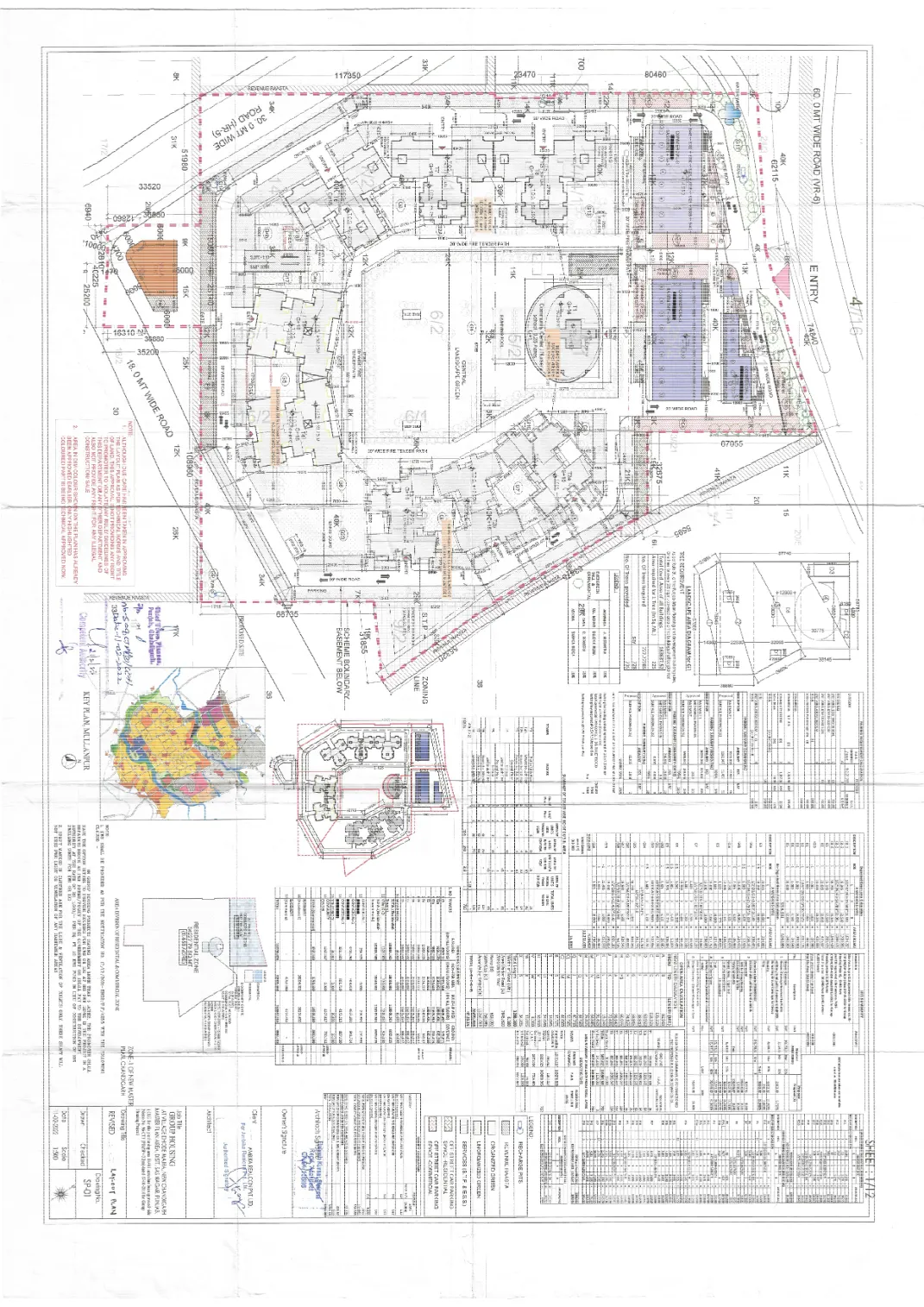 Layout Plan -- Ambika Developers